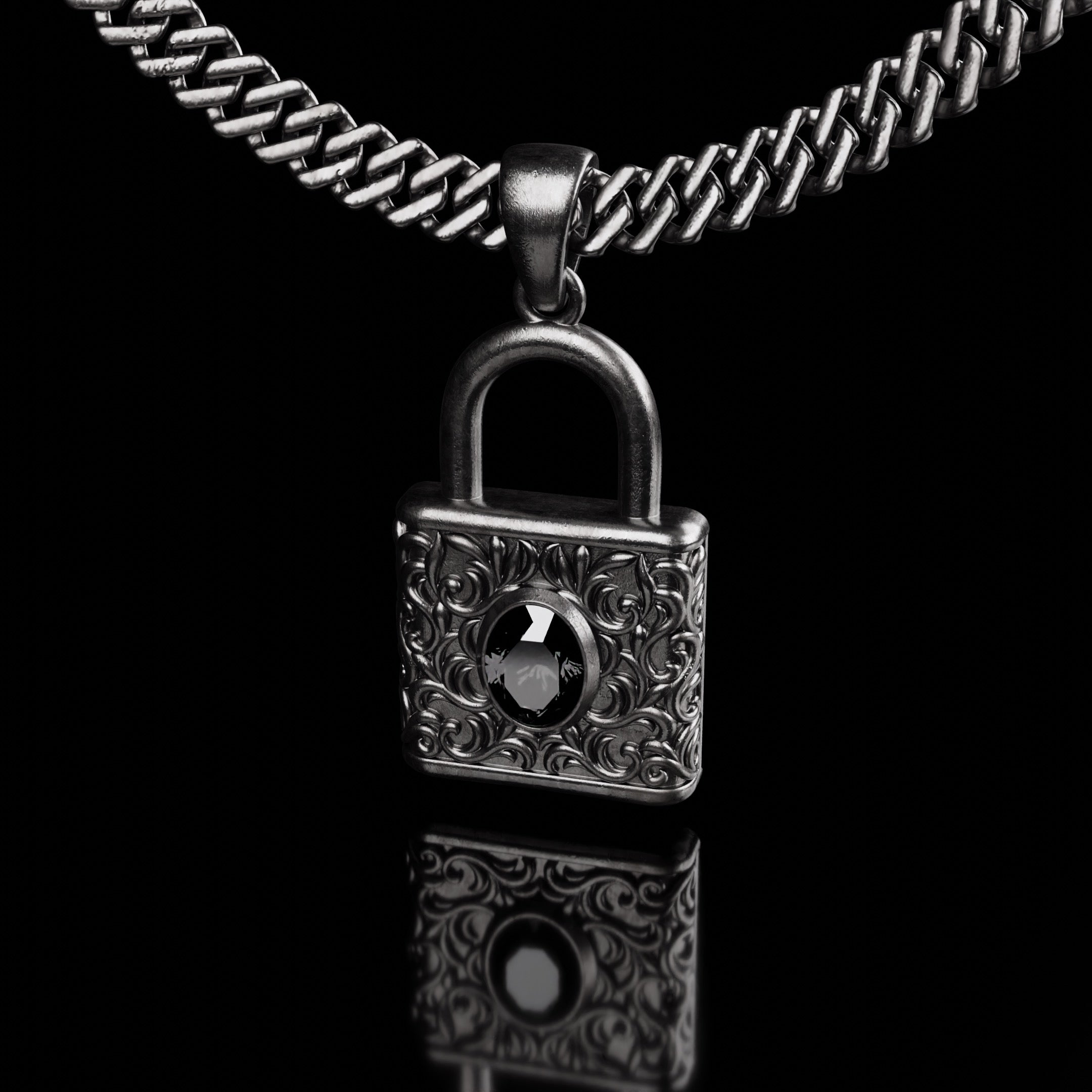 Amore Divino Lock Necklace – YORDY | Luxury Fashion Jewelry