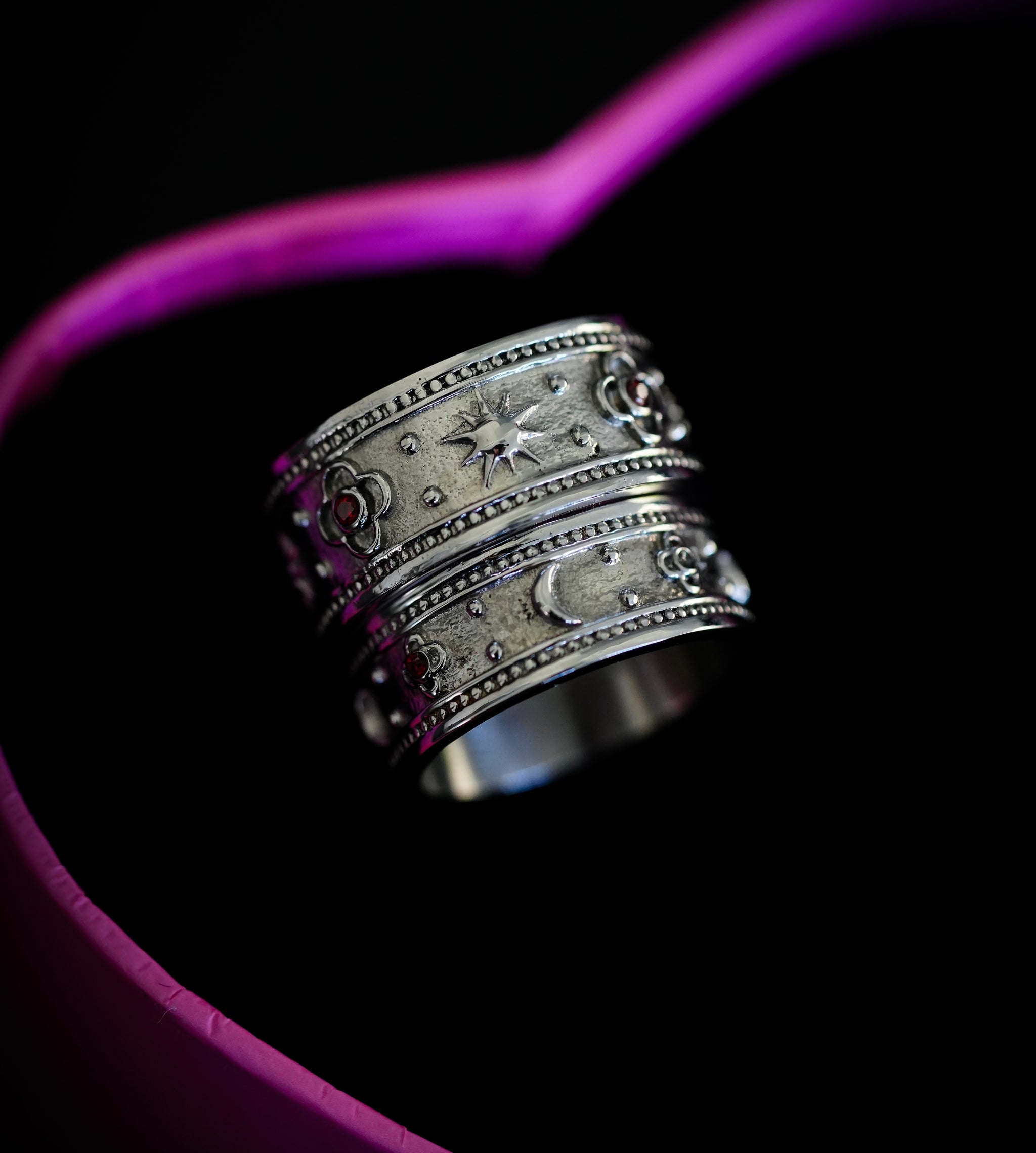 Lovers Eclipse Ring Set - Fashion Jewelry by Yordy.