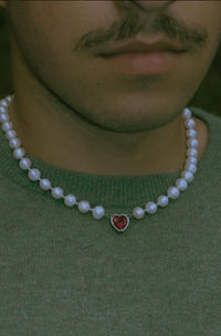 Stone of Love Pearl Necklace