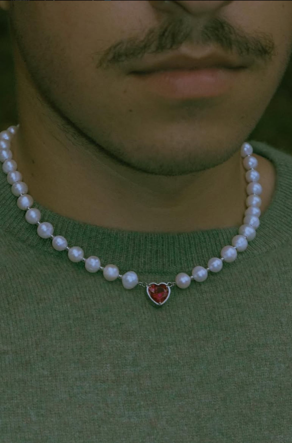 Stone of Love Pearl Necklace