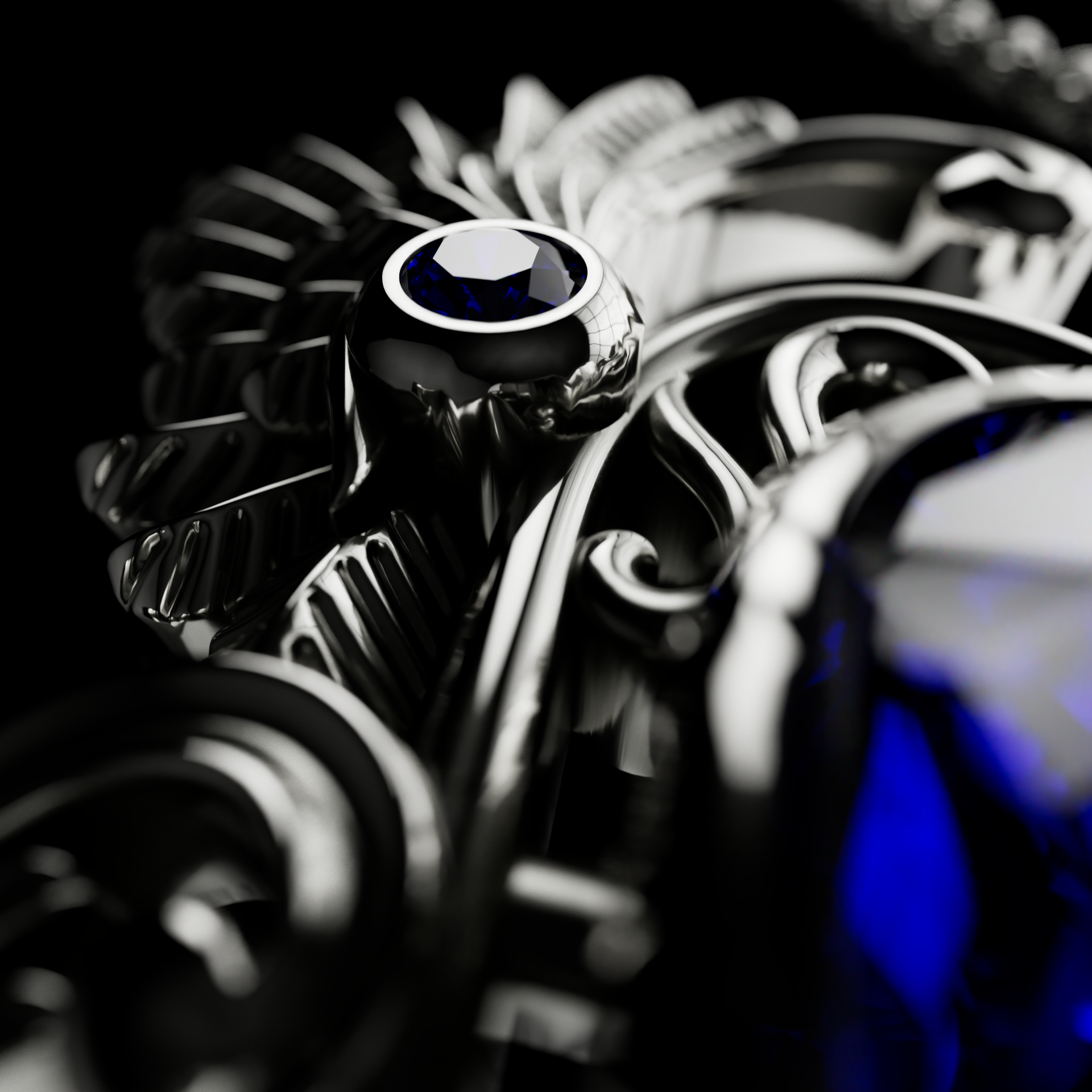 Azure Seraph Necklace