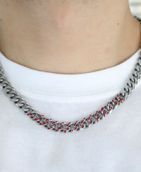 Red Splatter Necklace - Fashion Jewelry by Yordy.