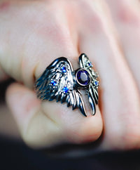 Azure Seraph Ring