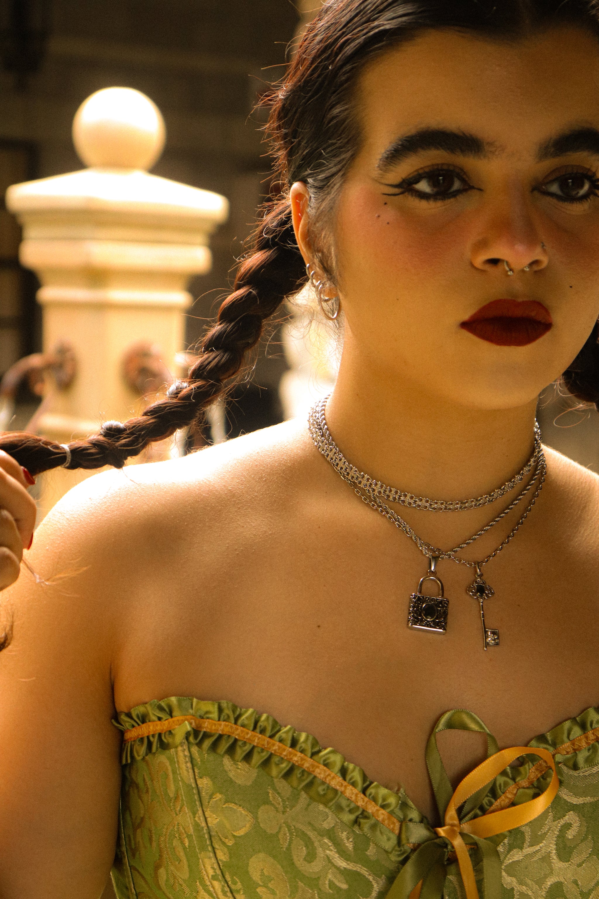 Amore Divino Key Necklace - Fashion Jewelry by Yordy.