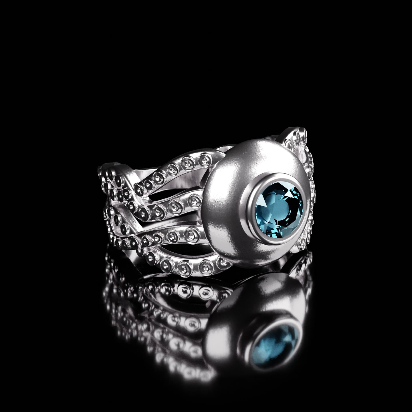 Sunkissed Jellyfish Ring - Fashion Jewelry by Yordy.