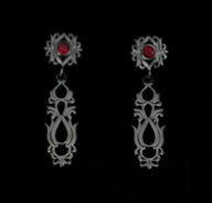 Flame Sorrows Earrings - Fashion Jewelry by Yordy.