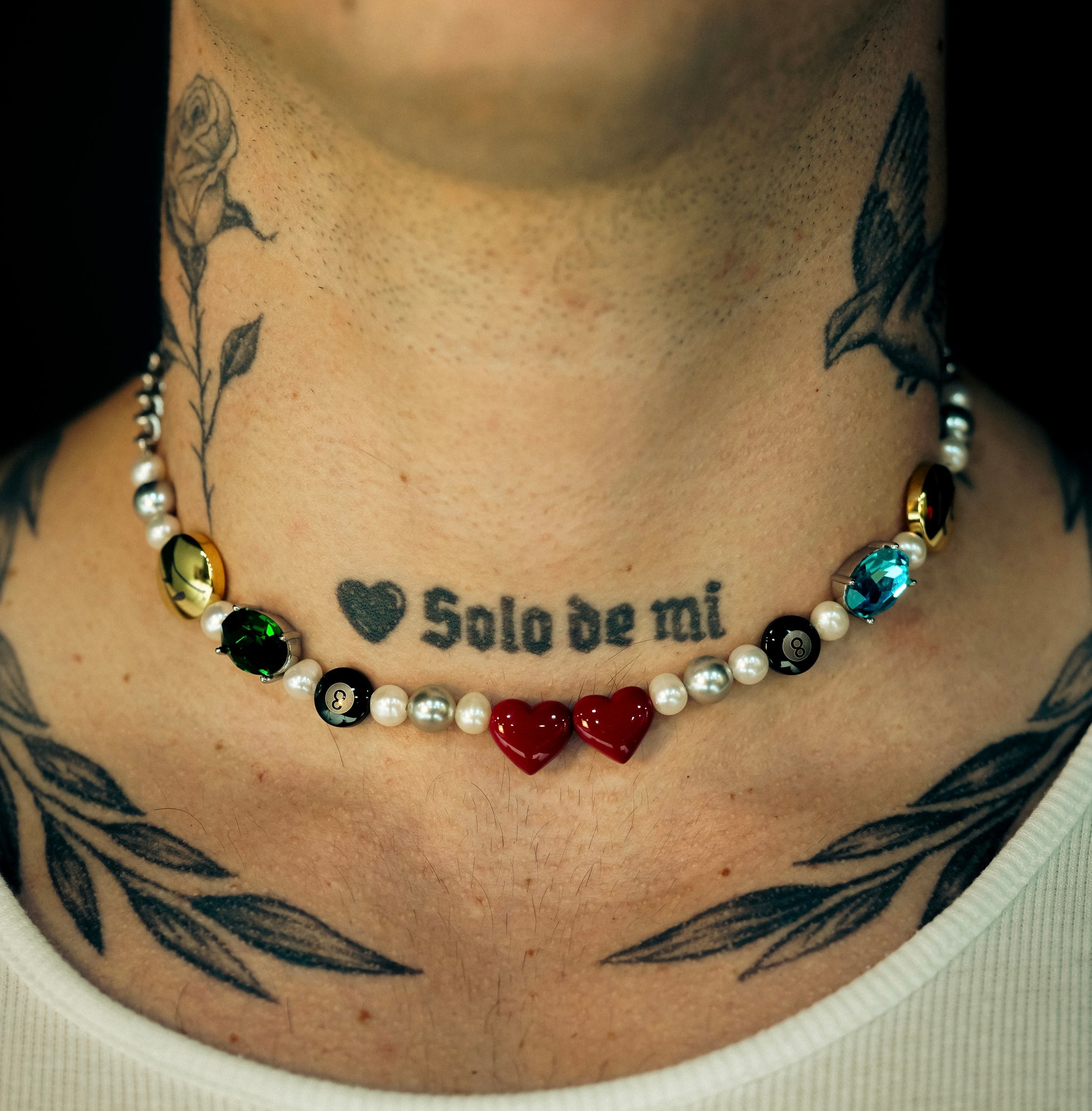 Sun-kissed Jewels Pearl Necklace - Fashion Jewelry by Yordy.