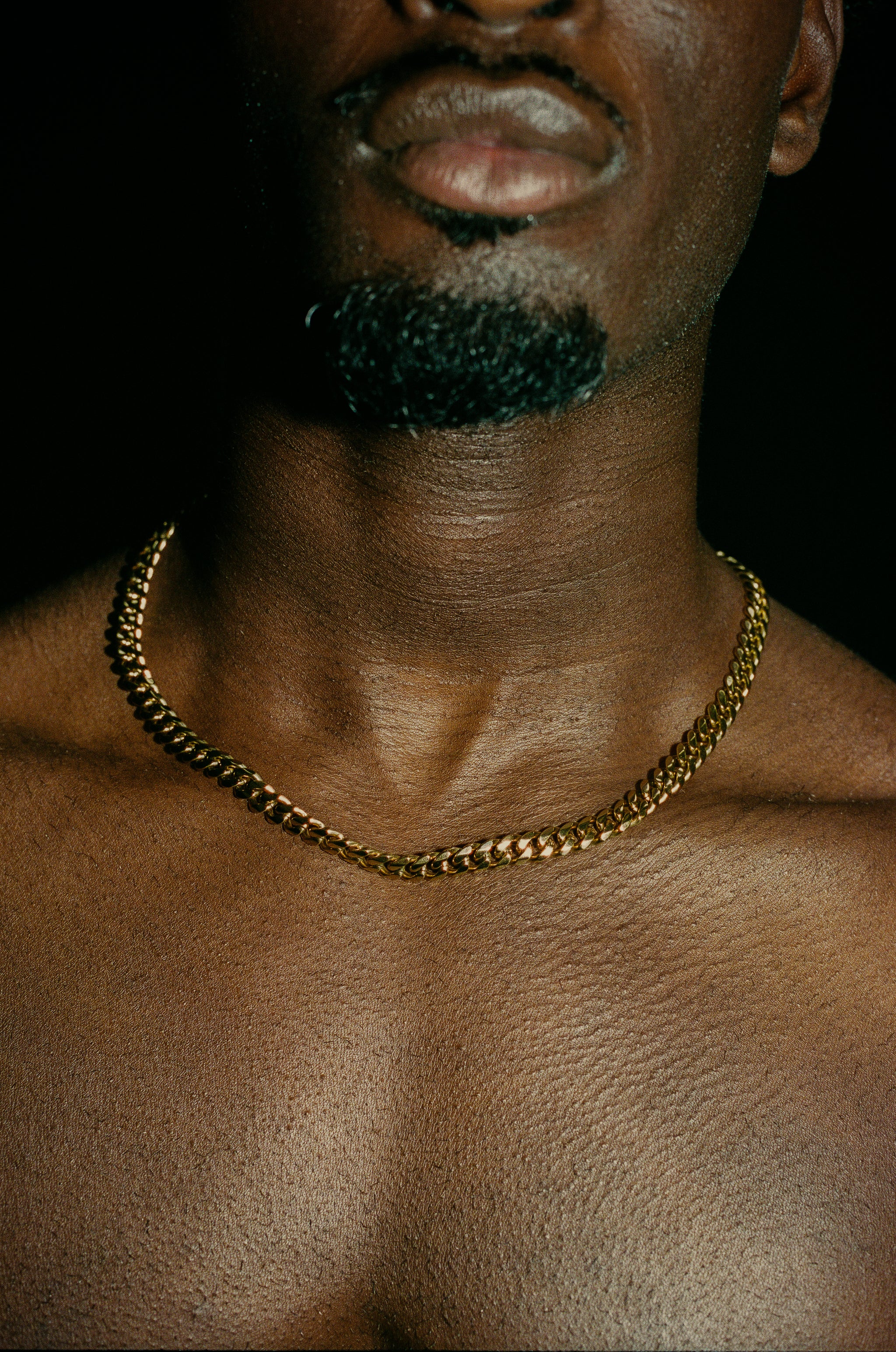 Gold Curb Chain | 8mm - Fashion Jewelry by Yordy.