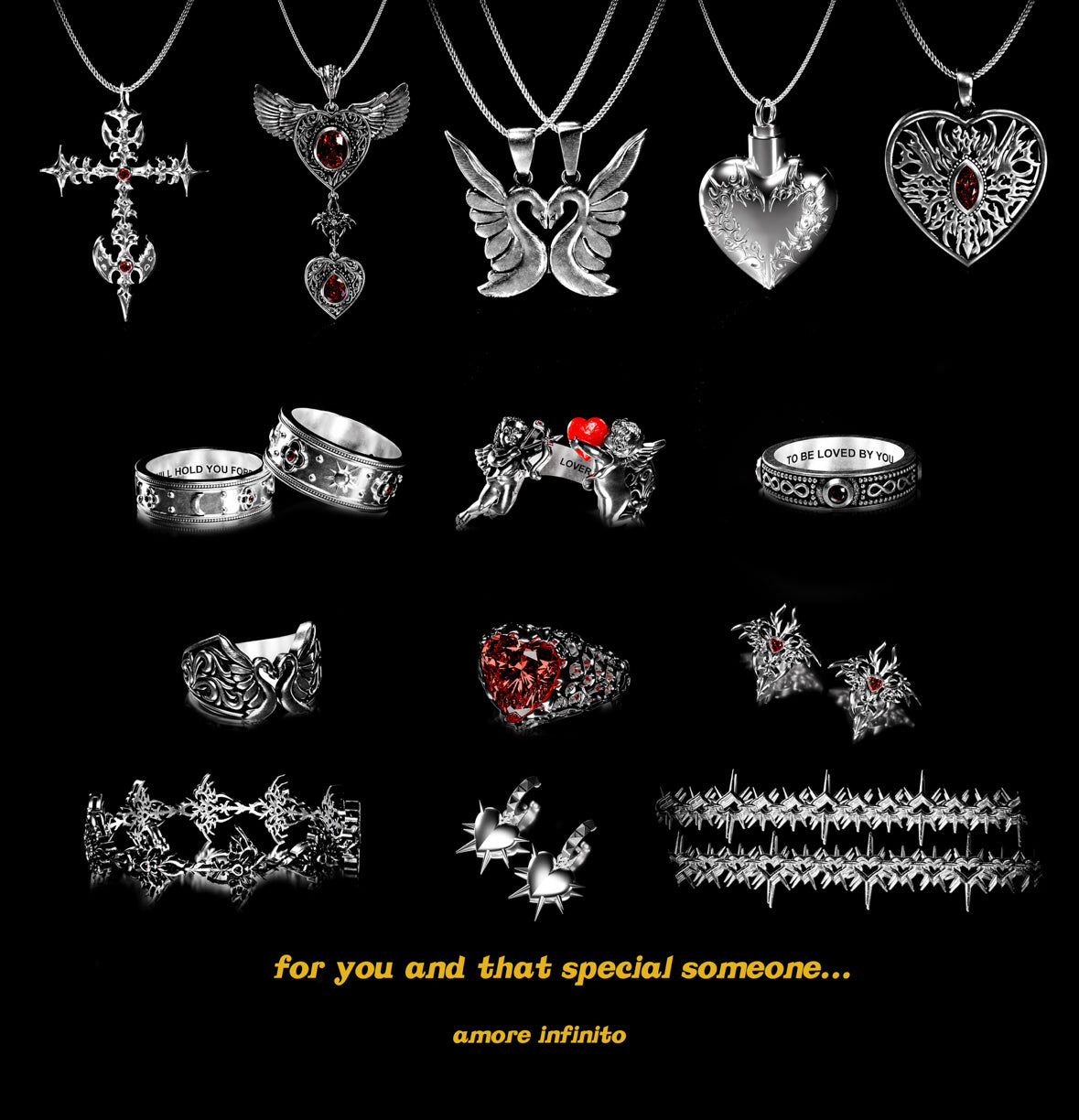 Amore Infinito Ring - Fashion Jewelry by Yordy.