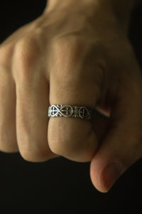Silver Infinite Crosses Ring - Fashion Jewelry by Yordy.