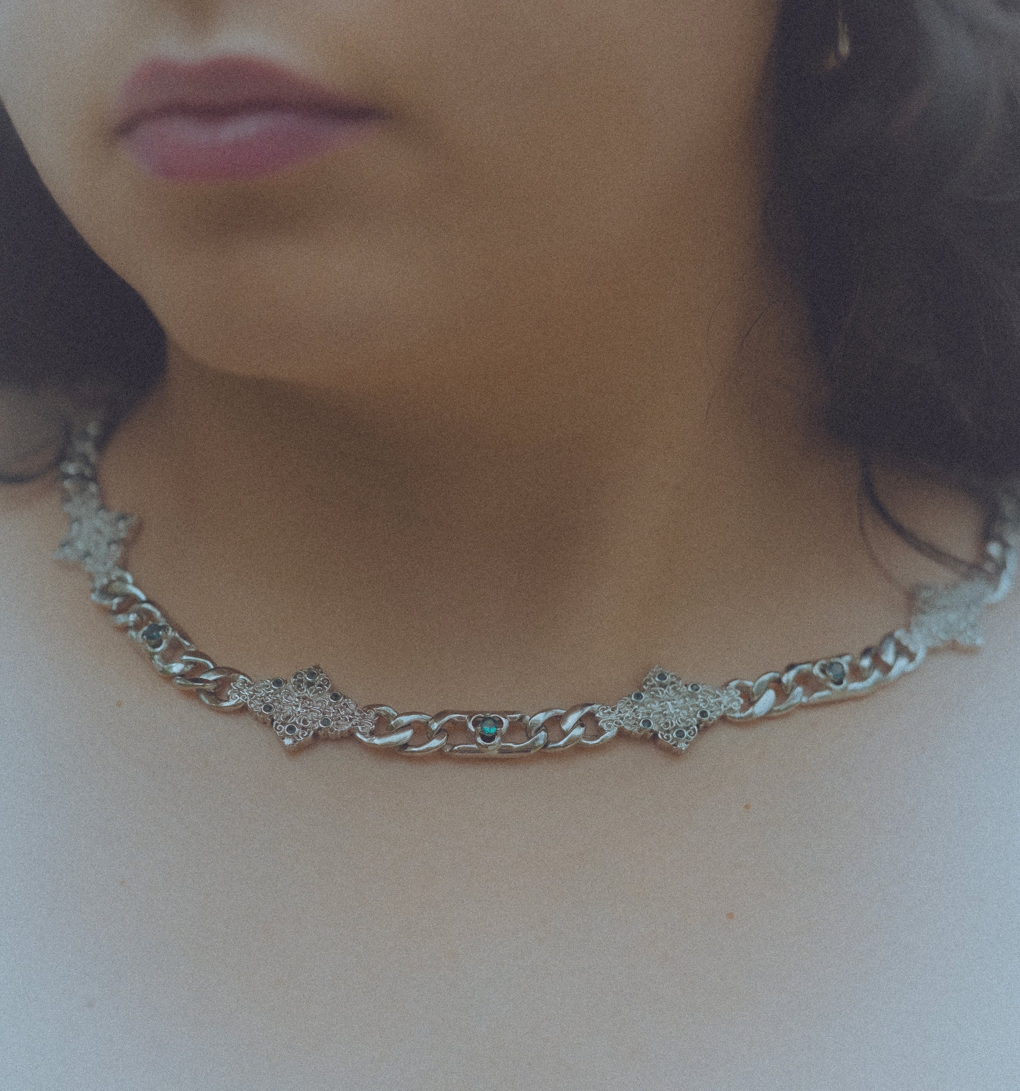 Regalia Verde Necklace - Fashion Jewelry by Yordy.