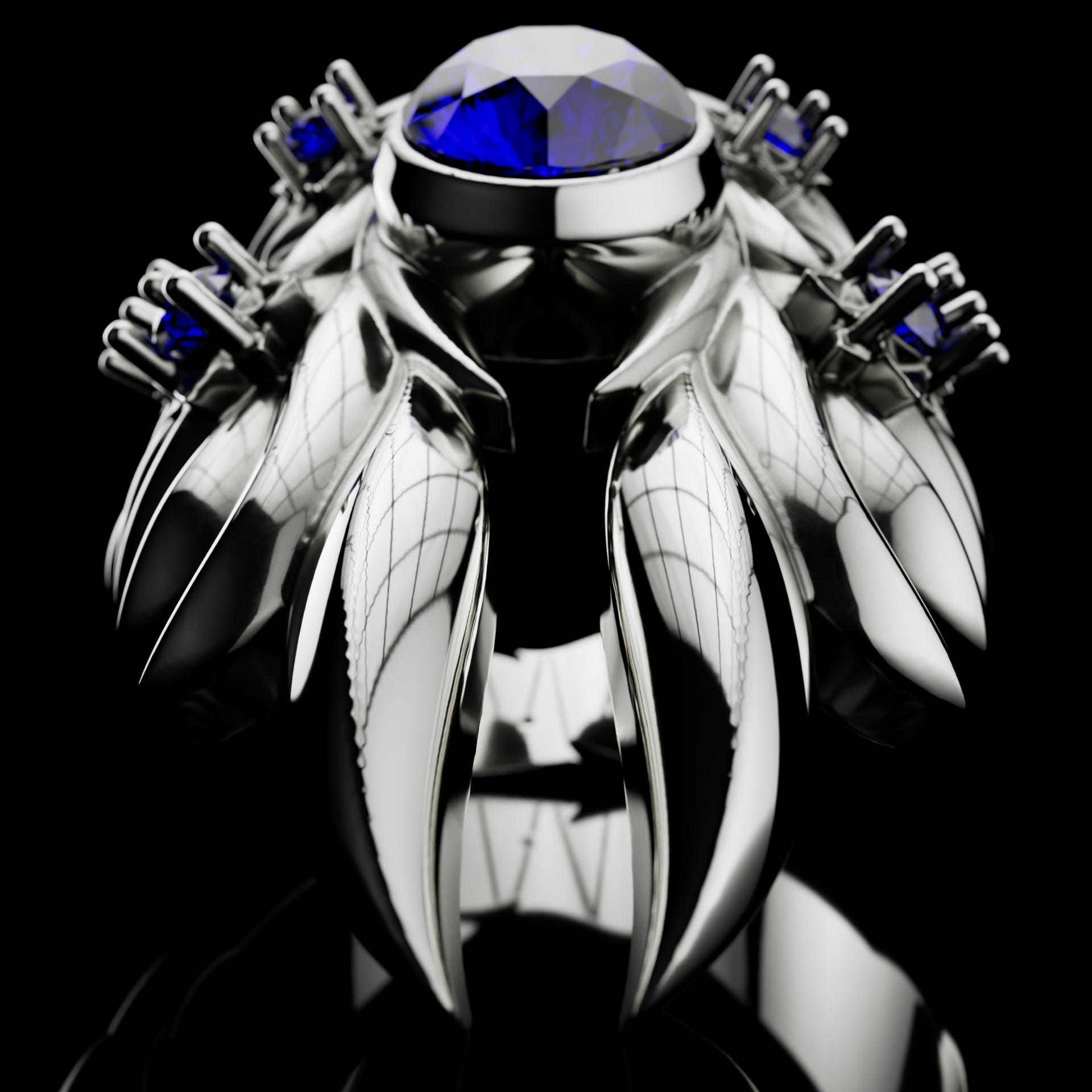 Azure Seraph Ring