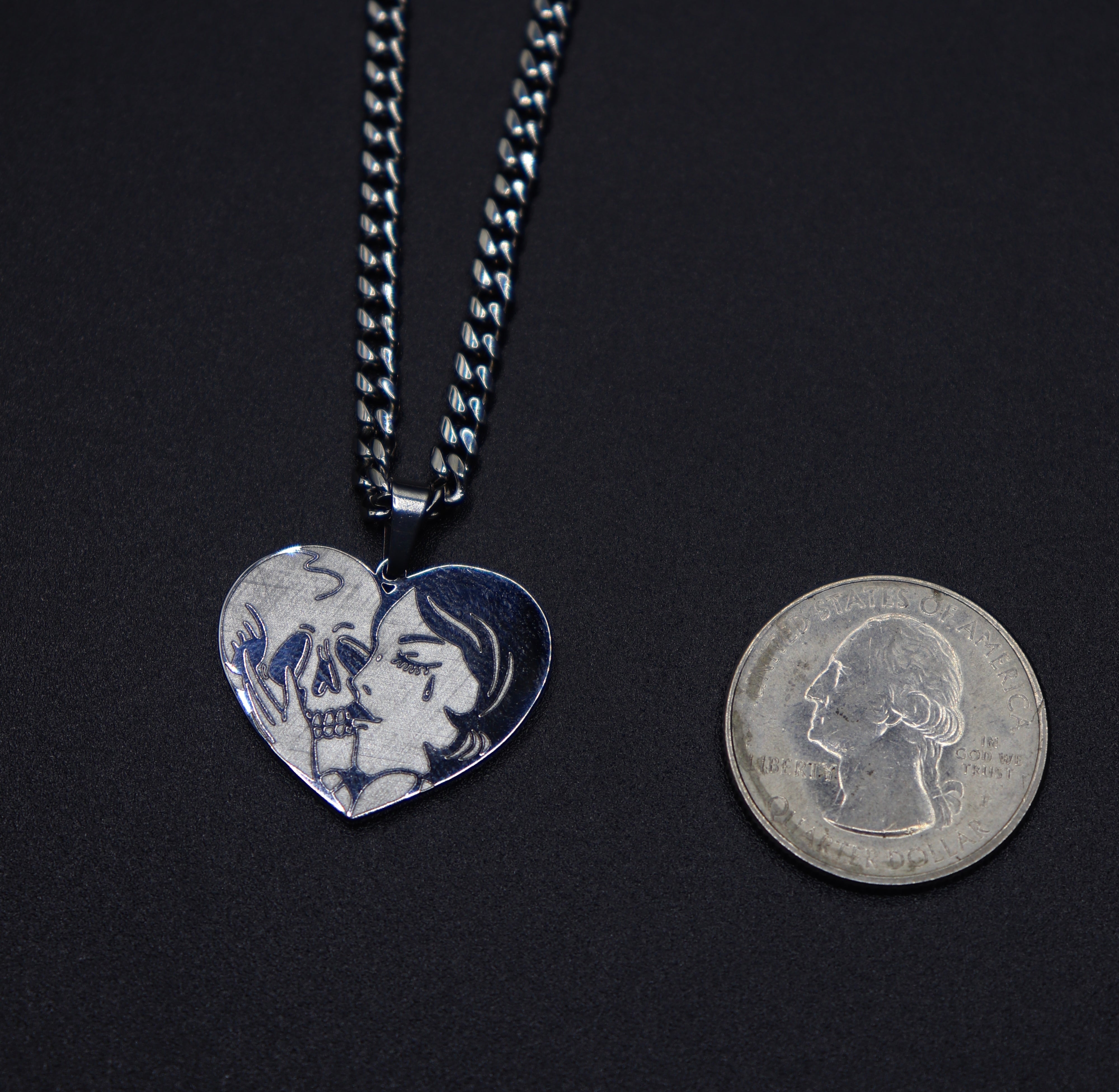 Silver “Eternal Love” Necklace – YORDY | Luxury Fashion Jewelry