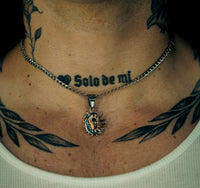 Silver Lovers of the Sky Pendant