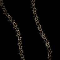 Gold Barbwire Chain - Fashion Jewelry by Yordy.