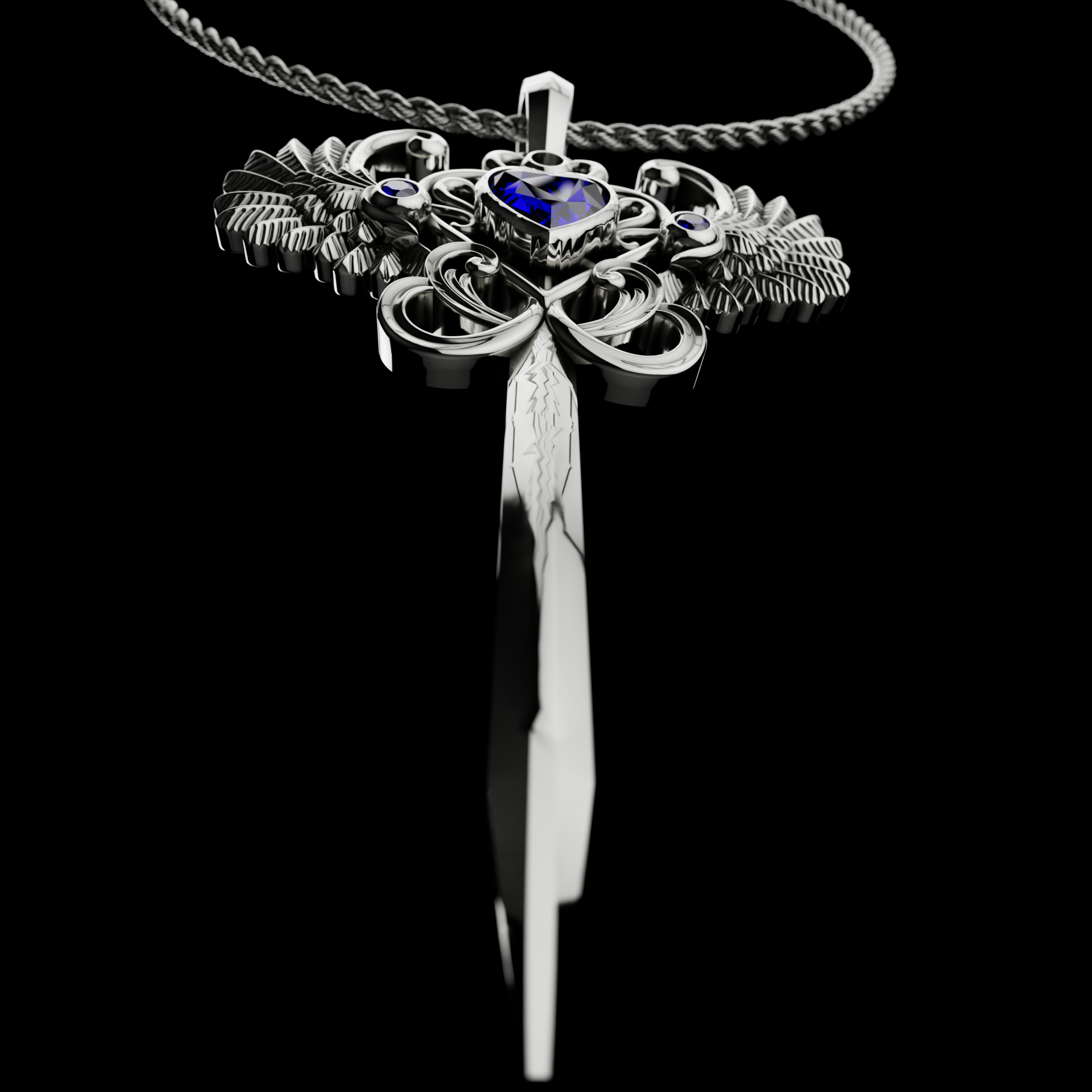 Azure Seraph Necklace