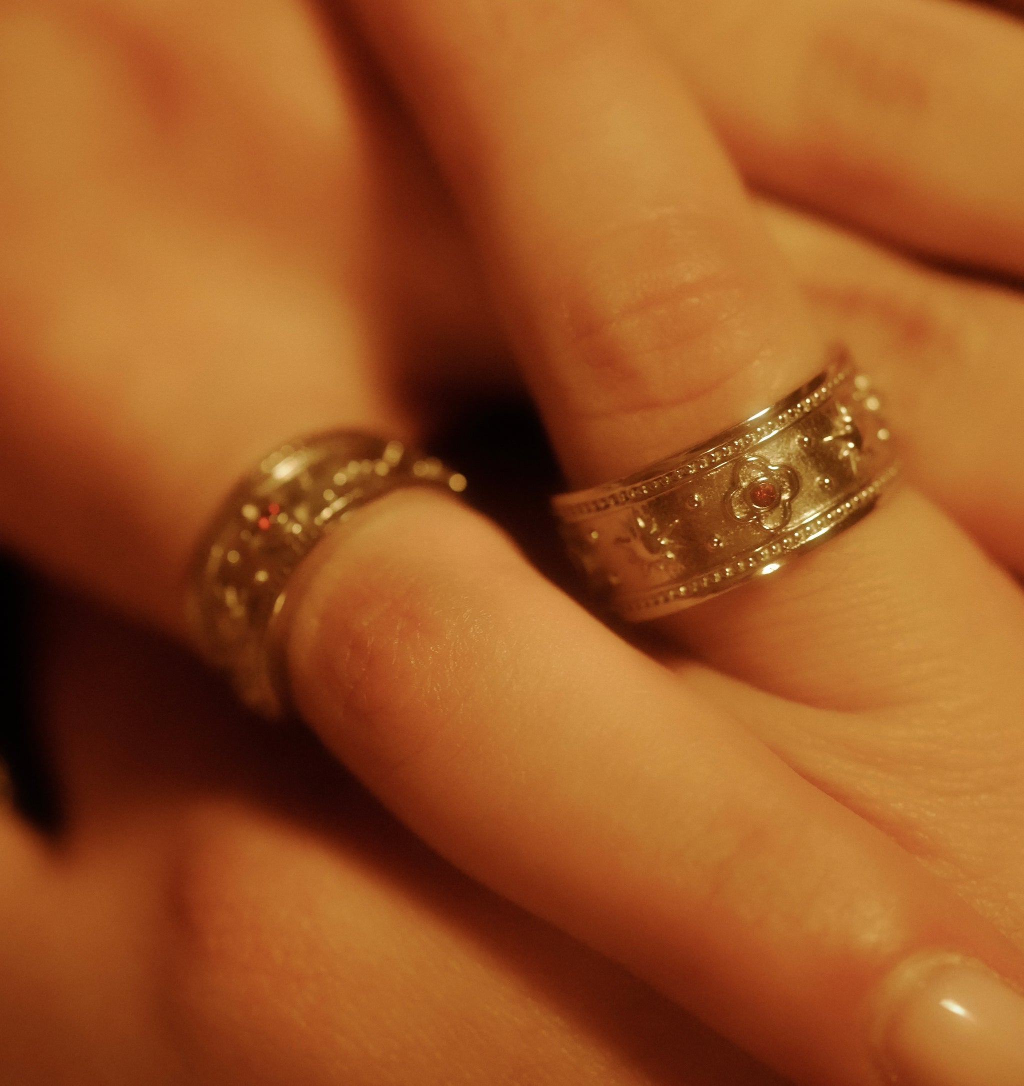 Lovers Eclipse Ring Set - Fashion Jewelry by Yordy.