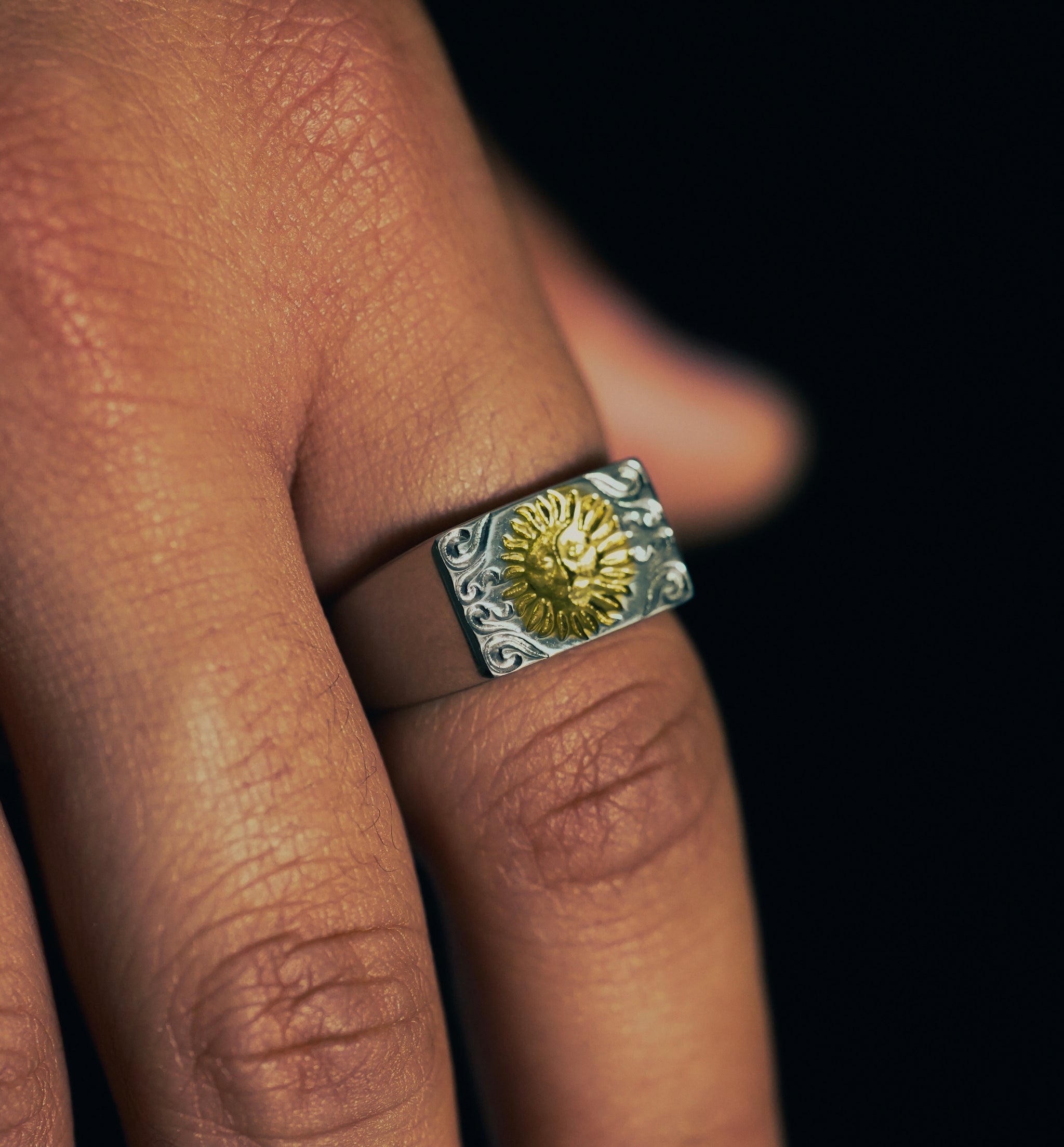 Sol y Luna Ring - Fashion Jewelry by Yordy.