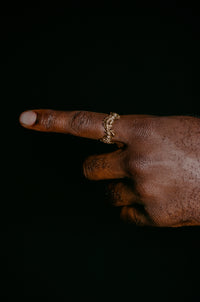 Gold Corazon Chromatica Ring - Fashion Jewelry by Yordy.