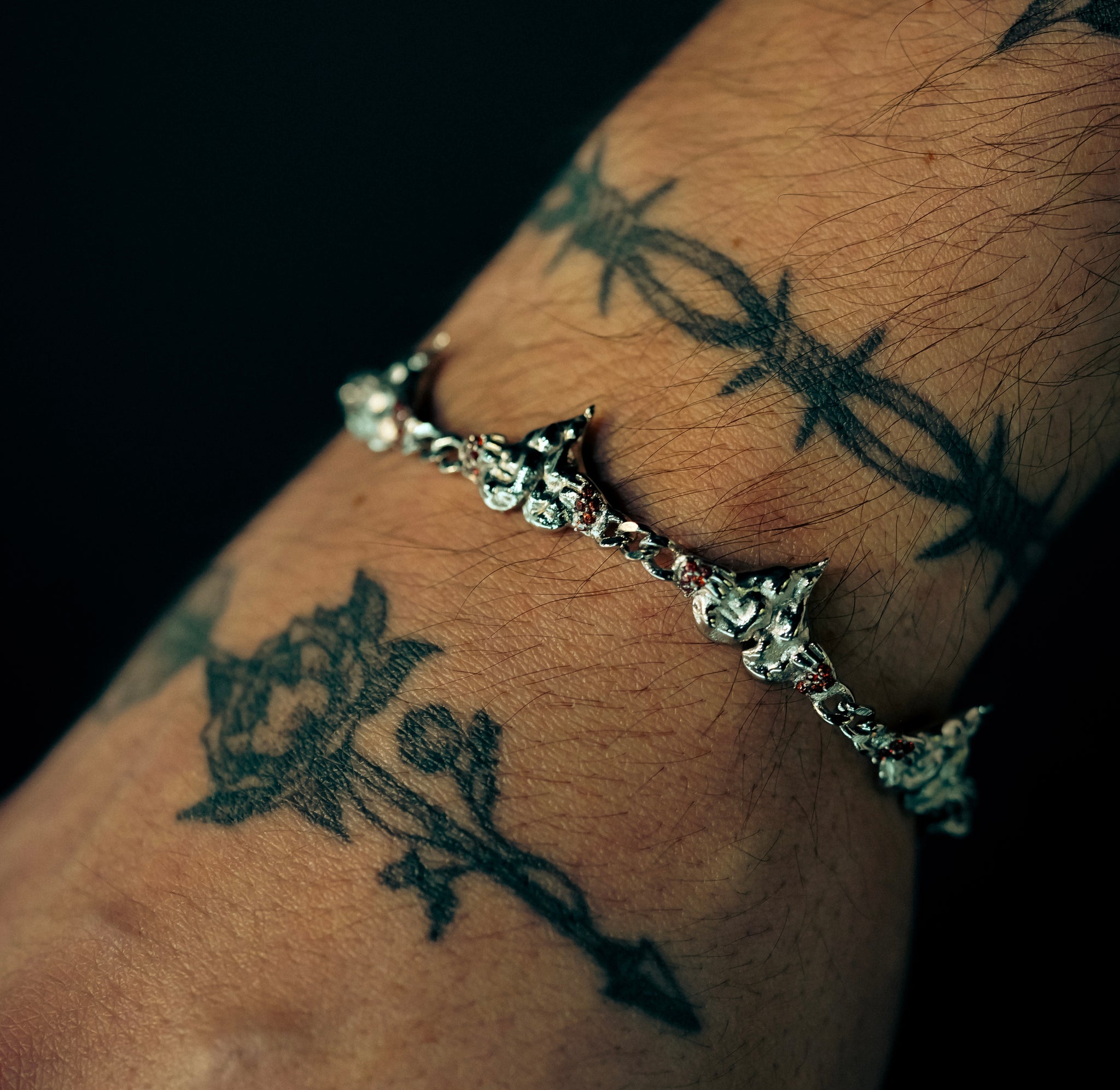 Silver Heartbreaker Bracelet - Fashion Jewelry by Yordy.
