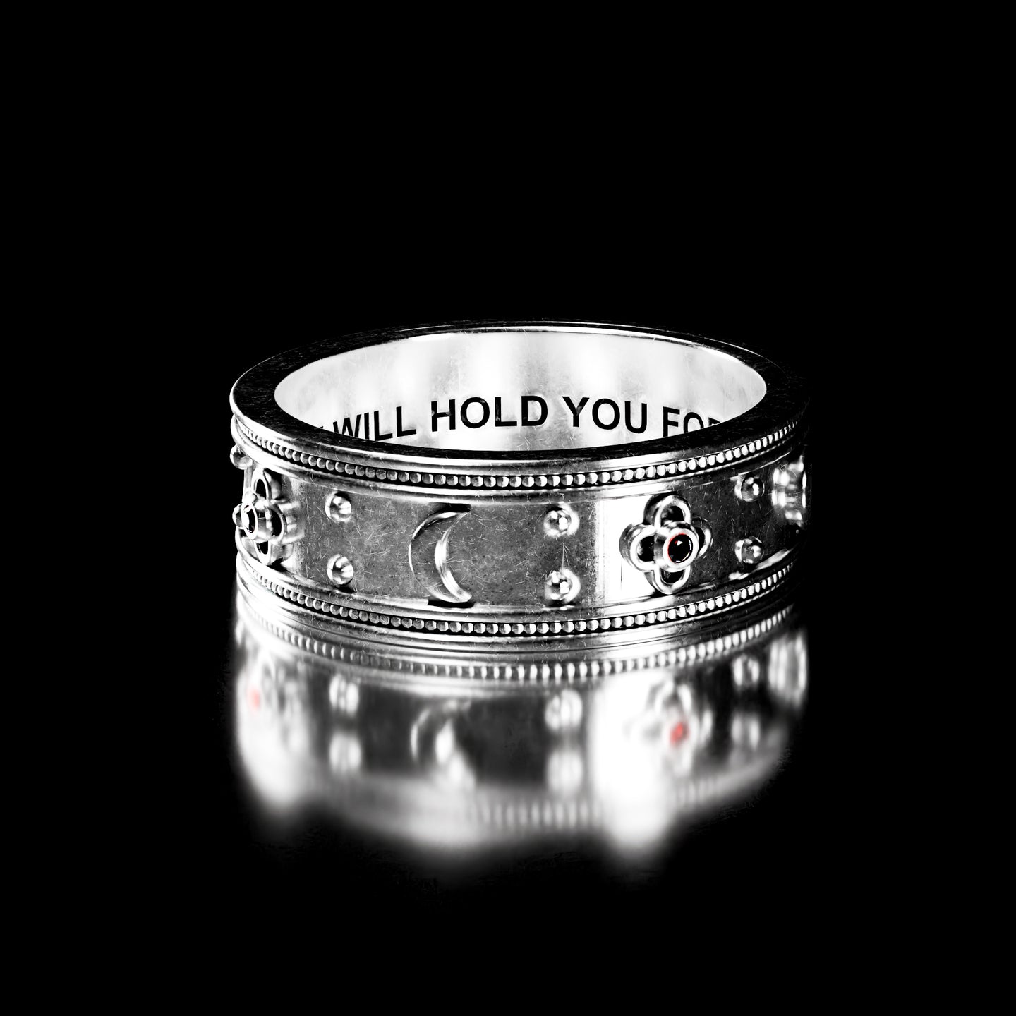 Lovers Eclipse Moon Ring - Fashion Jewelry by Yordy.