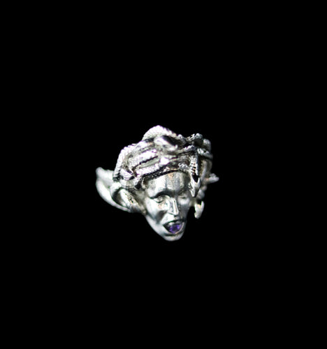 Silver Medusa Ring - Fashion Jewelry by Yordy.