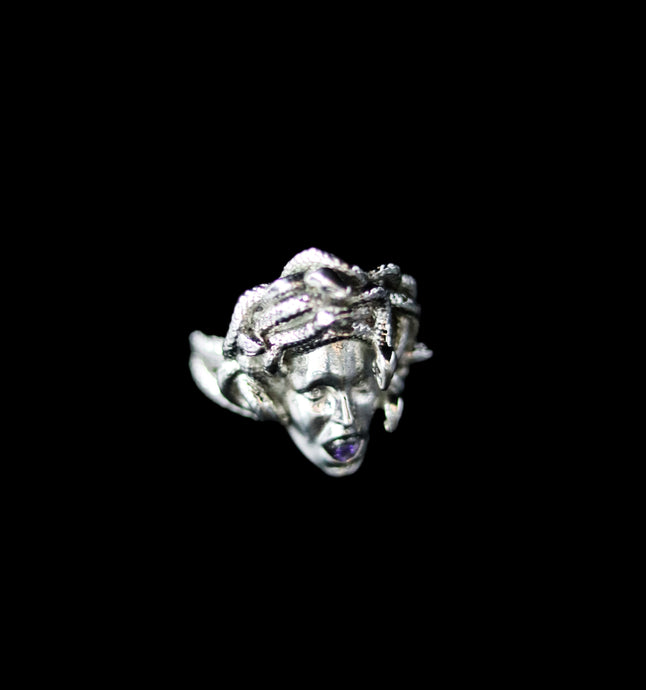 Silver Medusa Ring - Fashion Jewelry by Yordy.
