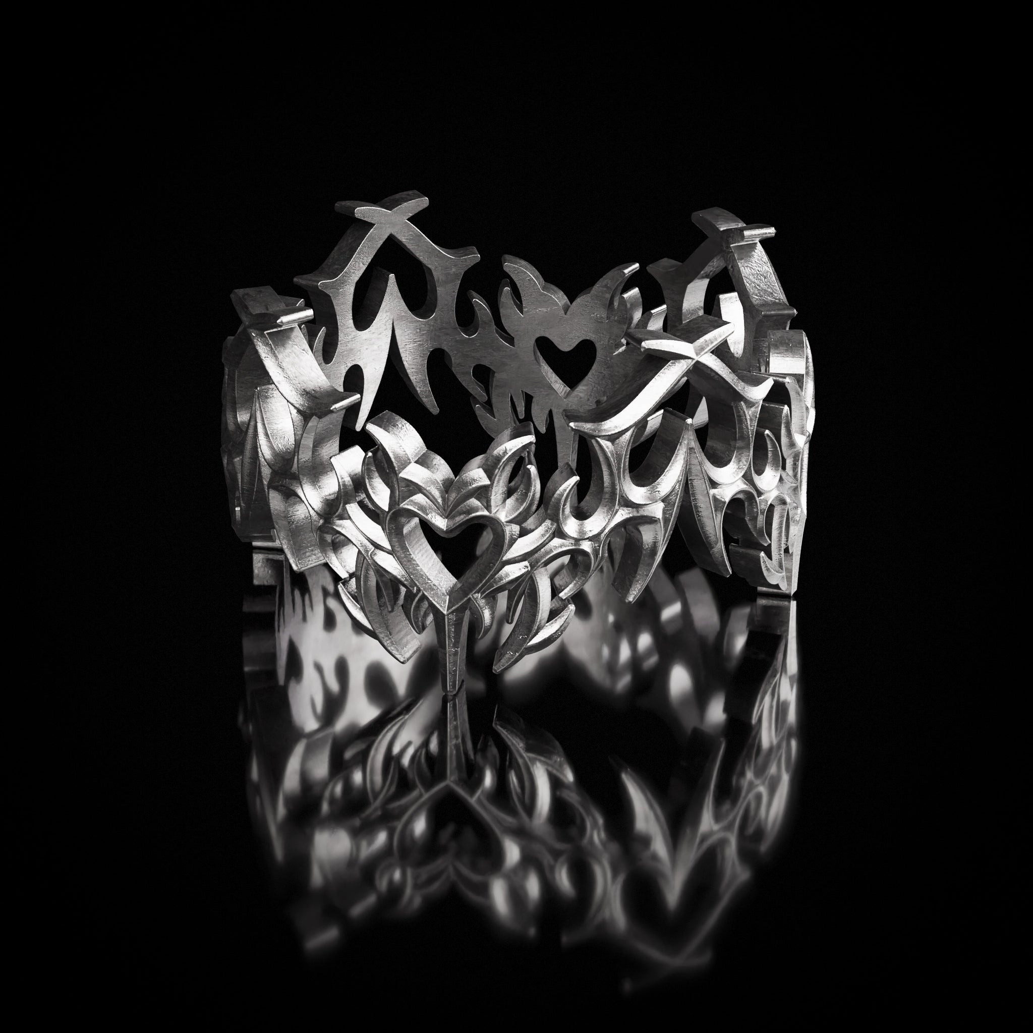 Corazon Chromatica Ring - Fashion Jewelry by Yordy.