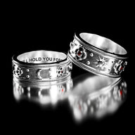 Lovers Eclipse Ring Set - Fashion Jewelry by Yordy.