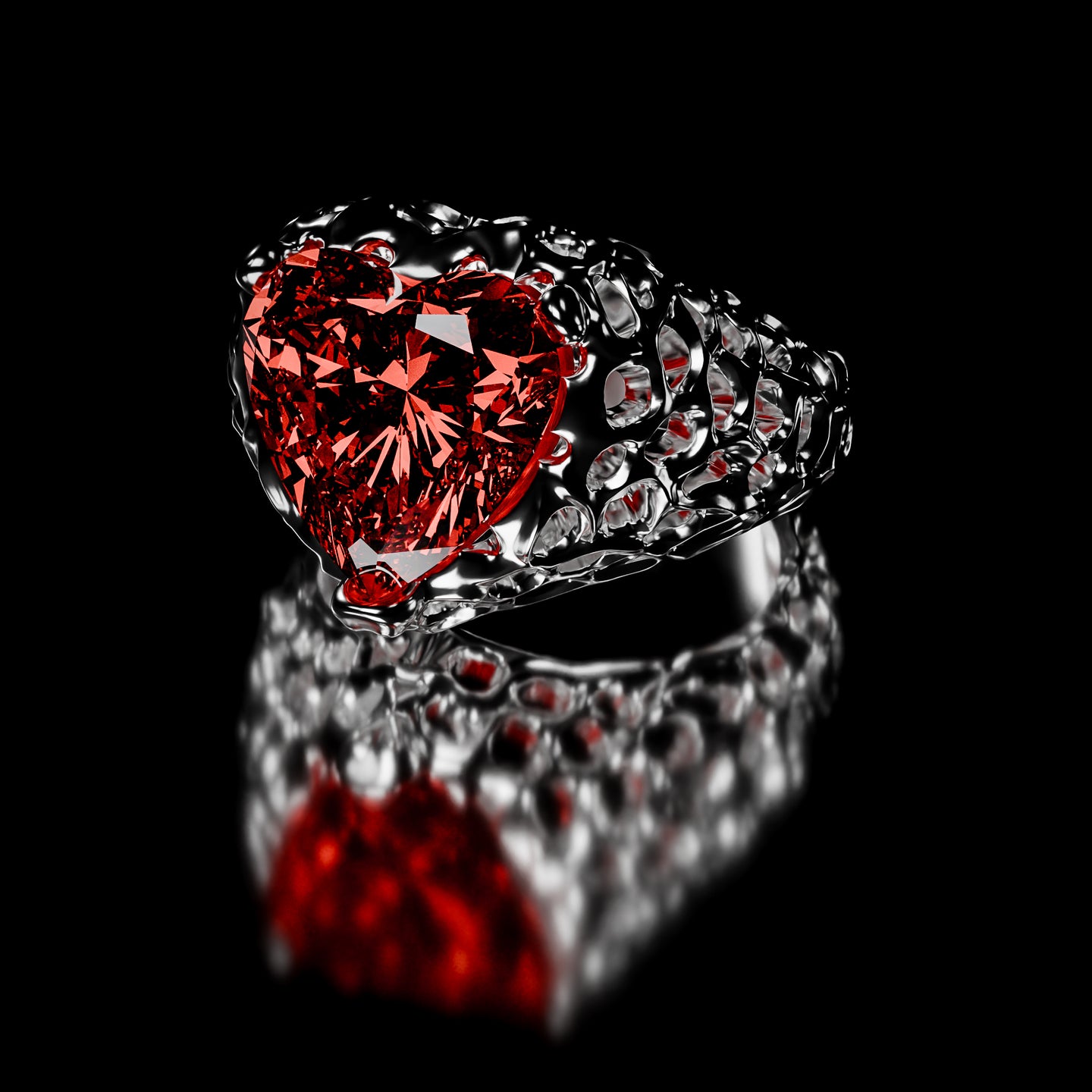 Hearts Desire Ring - Fashion Jewelry by Yordy.