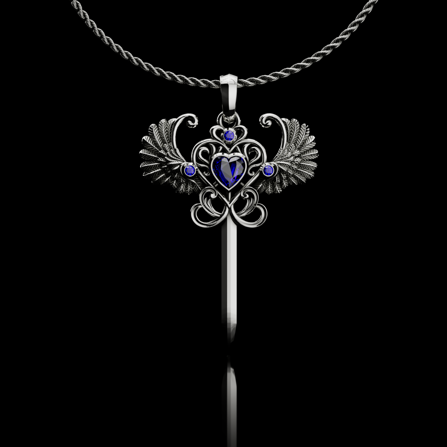Azure Seraph Necklace