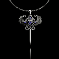 Azure Seraph Necklace