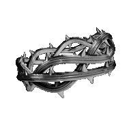 Silver Barbwire Ring - Fashion Jewelry by Yordy.