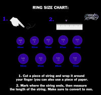 Lovers Eclipse Ring Set - Fashion Jewelry by Yordy.