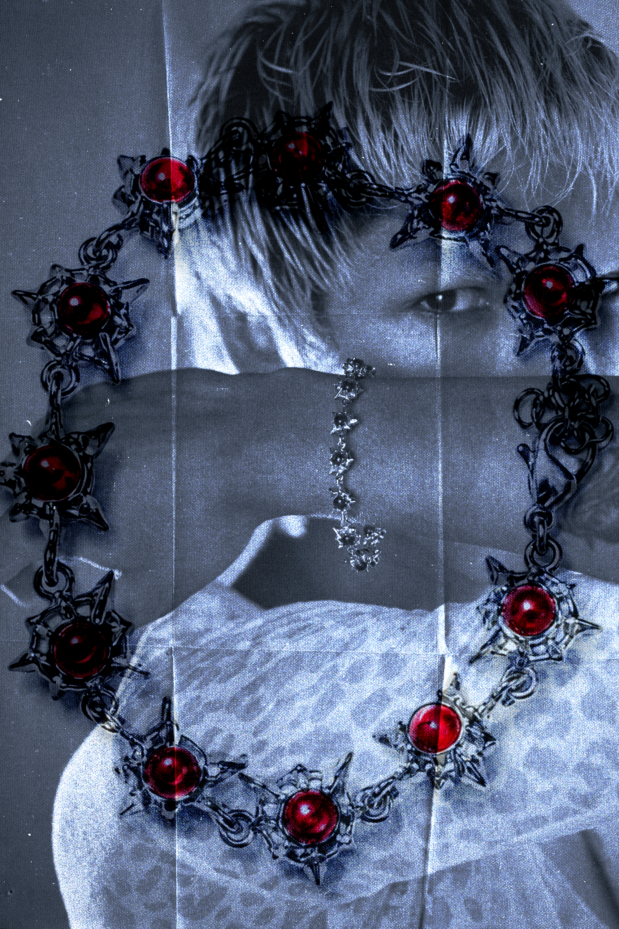 Scarlet Halo Bracelet - Fashion Jewelry by Yordy.