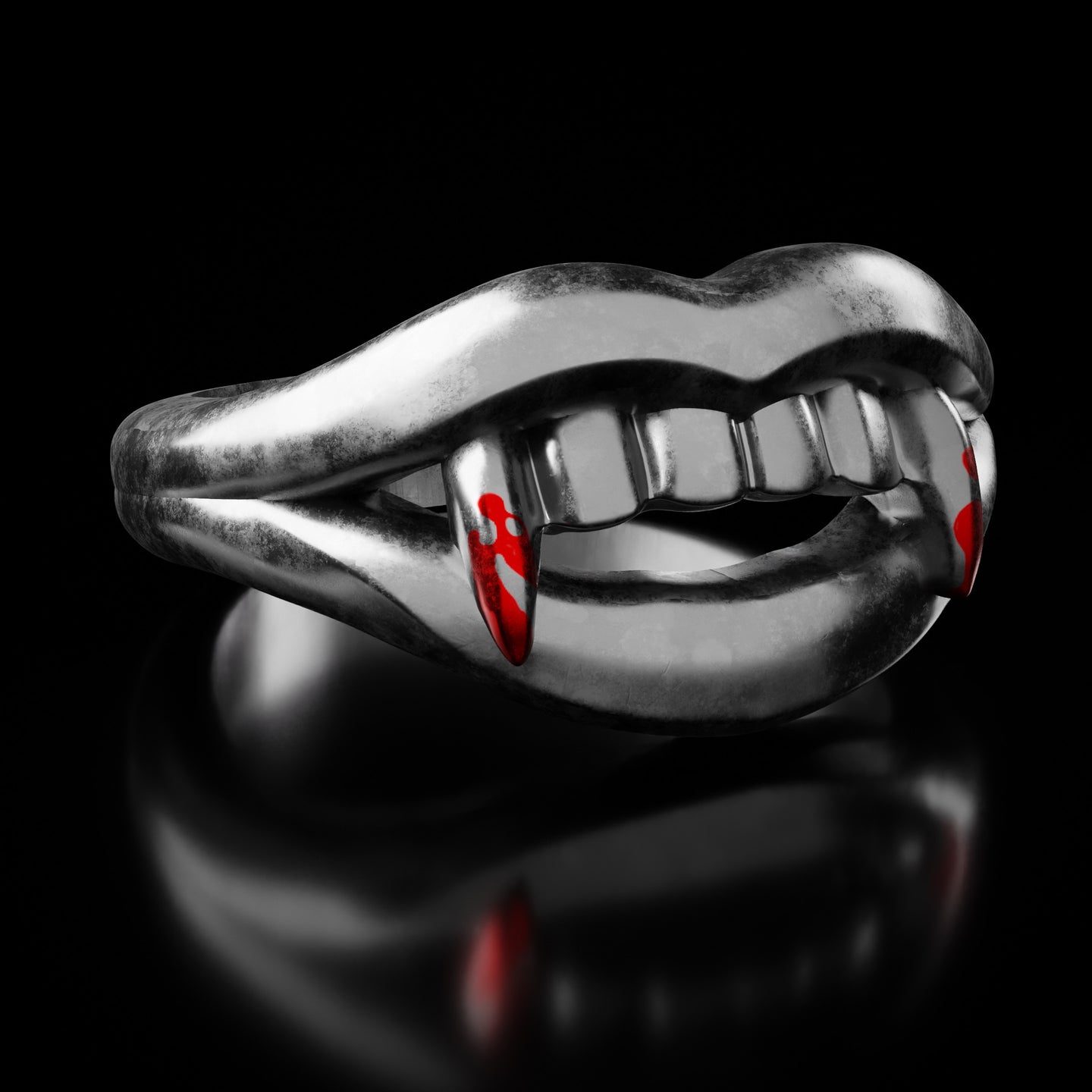Wicked Fangs Ring - Fashion Jewelry by Yordy.