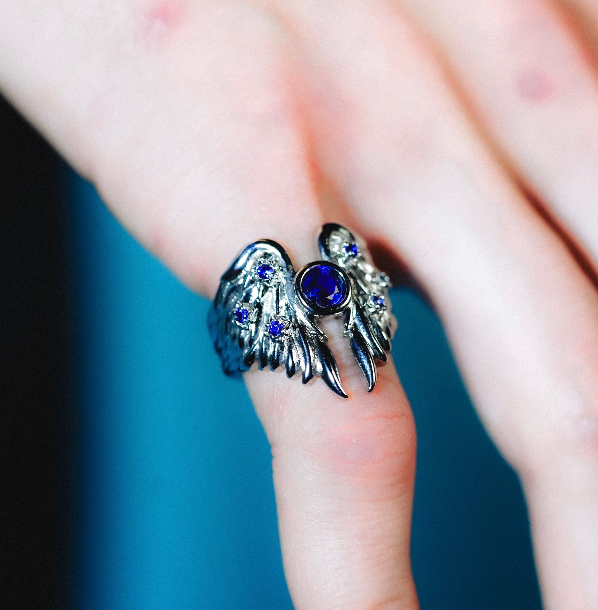Azure Seraph Ring