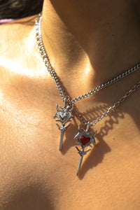 Evil Heartbreak Necklace - Fashion Jewelry by Yordy.