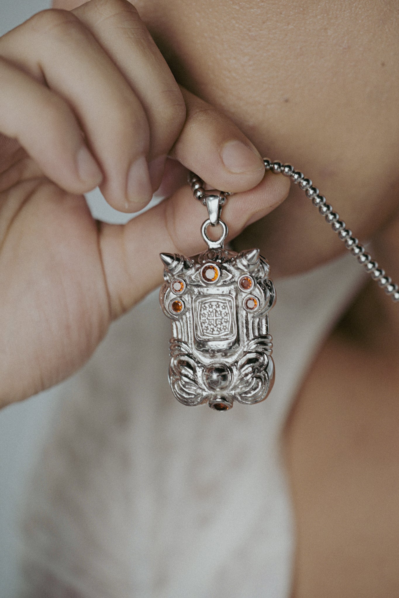 York E-Pad Necklace - Fashion Jewelry by Yordy.