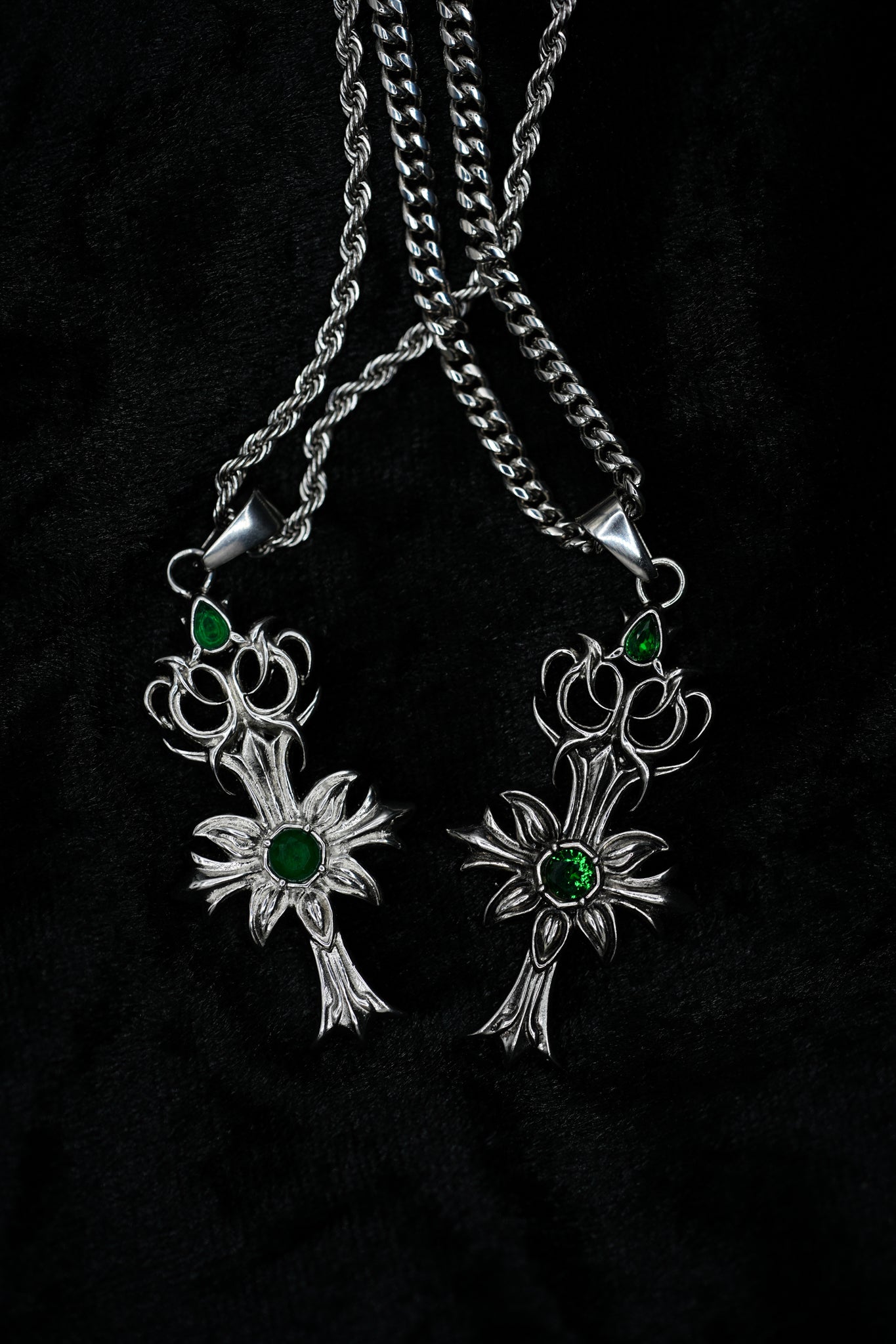 Verdant Sakura Necklace