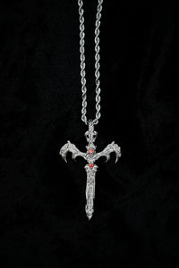 Crimson Requiem Necklace - Fashion Jewelry by Yordy.