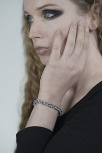 Silver Spikes Bracelet - Fashion Jewelry by Yordy.