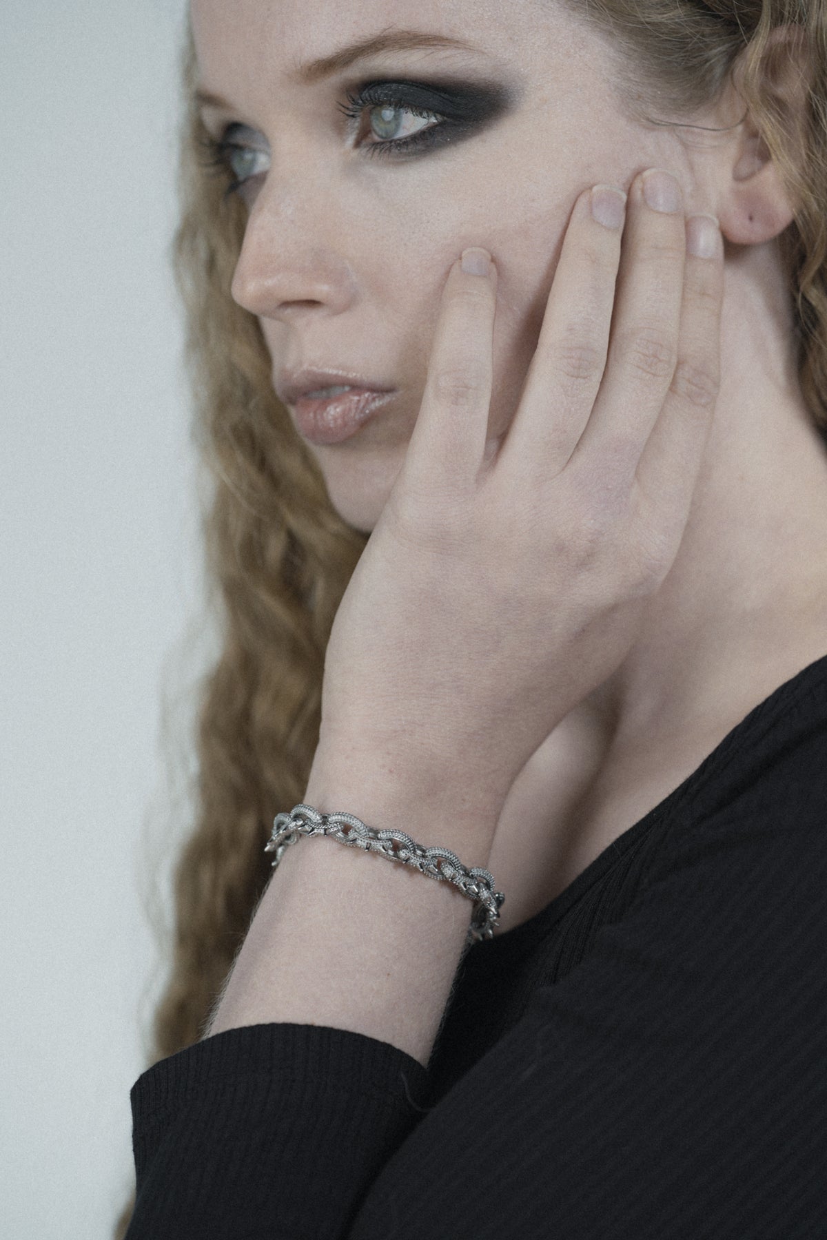Silver Spikes Bracelet - Fashion Jewelry by Yordy.