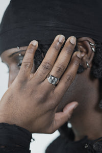 Silver “Twins of Hell” Ring - Fashion Jewelry by Yordy.