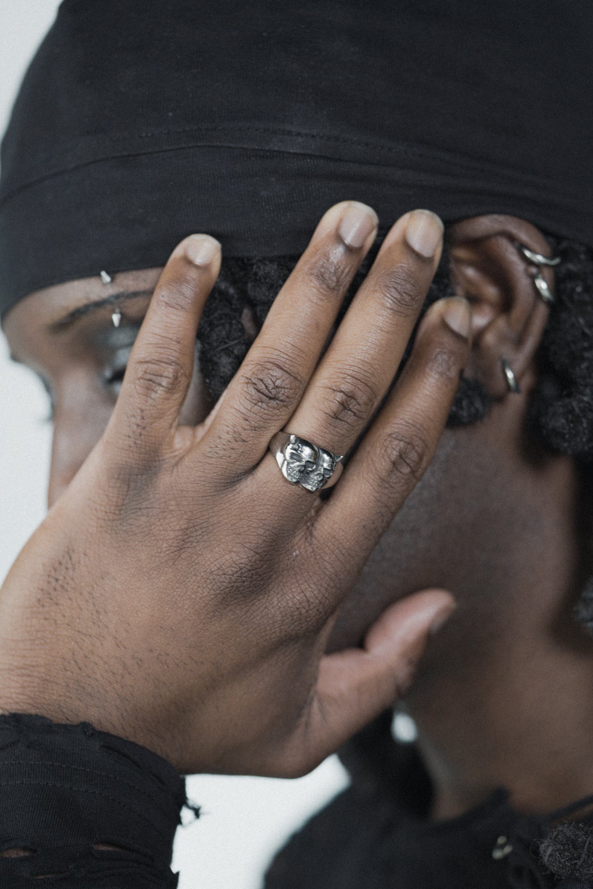 Silver “Twins of Hell” Ring - Fashion Jewelry by Yordy.