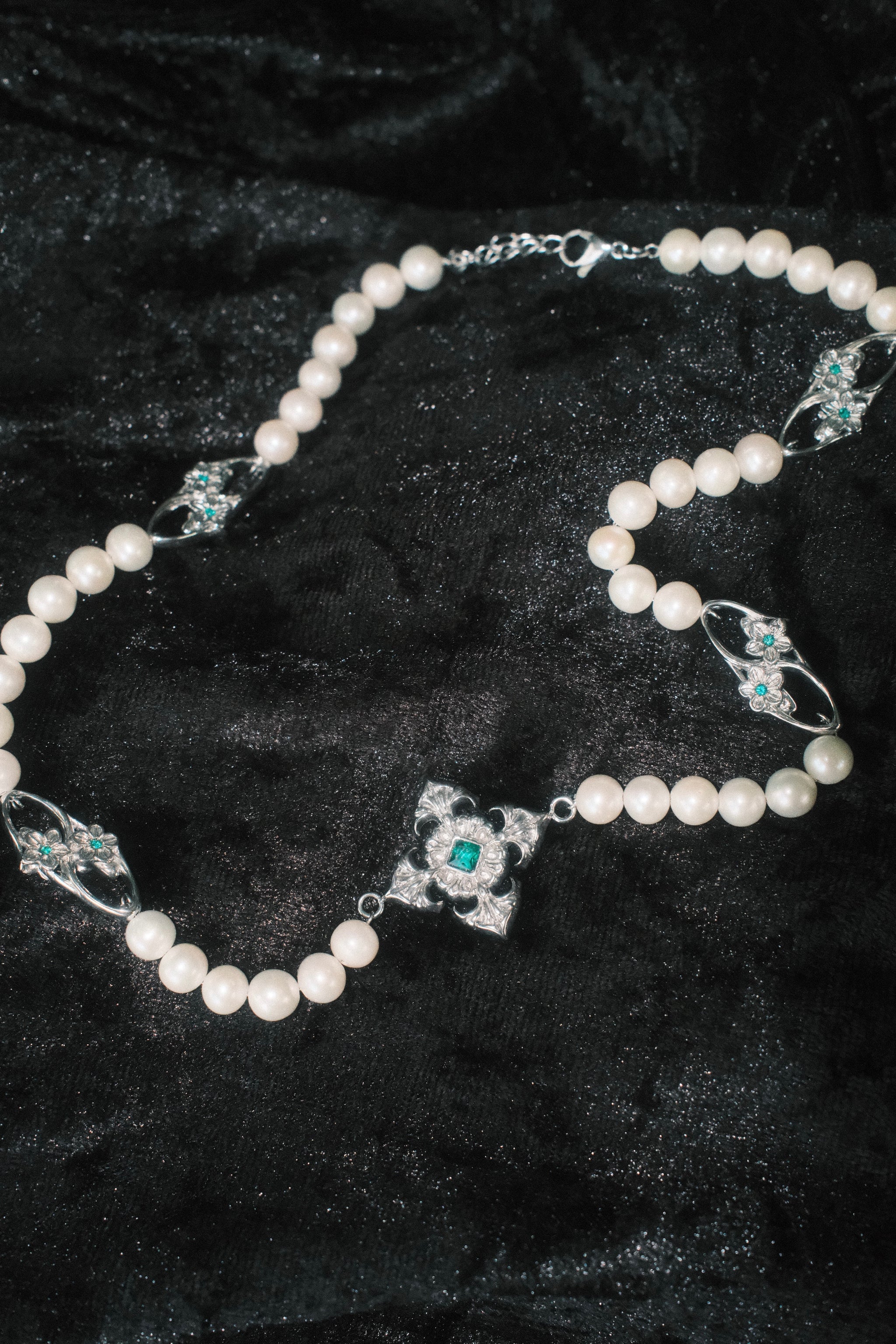 Saku Pearl Necklace - Fashion Jewelry by Yordy.