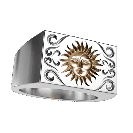 Sol y Luna Ring