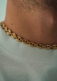 Marino Gold Necklace - Fashion Jewelry by Yordy.