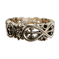 Gold Infinite Crosses Ring - Fashion Jewelry by Yordy.