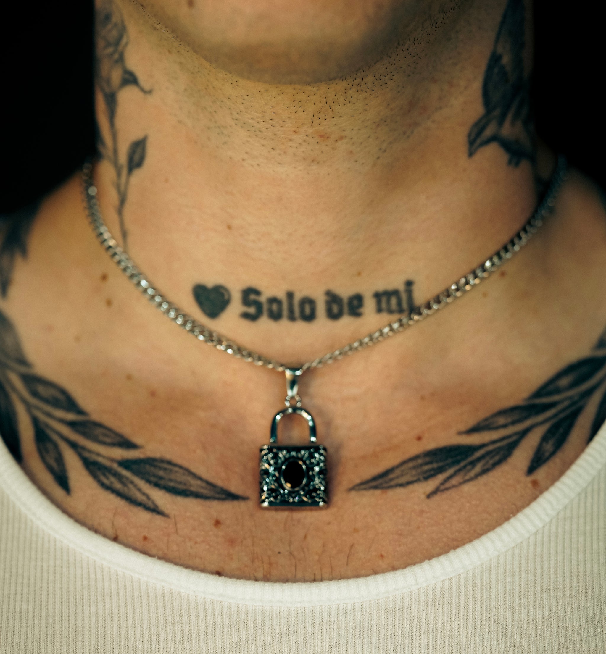Amore Divino Lock Necklace